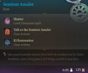 How to Get Sentient Amulet in Baldur’s Gate 3 - Deltia's Gaming