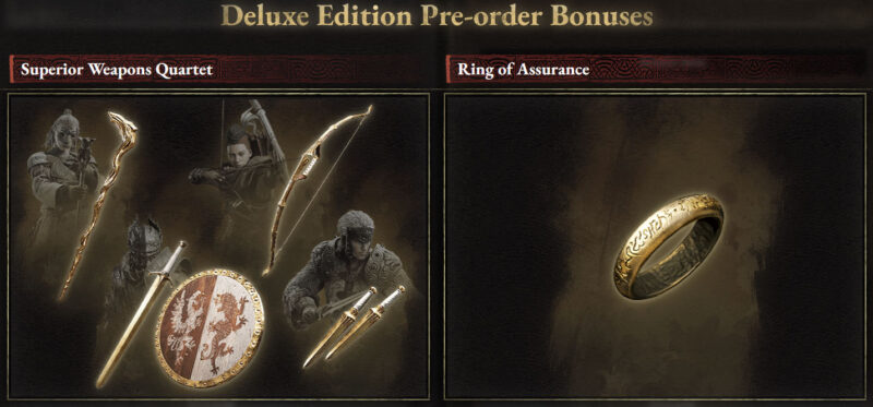 Dragon's Dogma II Deluxe Edition Pre-order Bonuses
