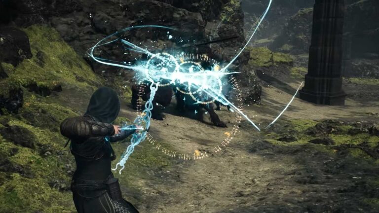 Dragon's Dogma II ranged combat from trailer