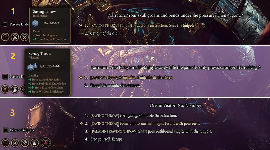 Learn how to get the Awakened Illithid Powers bonus while trying to remove the tadpole and how to use the Zaith'isk Chair at Crèche in Baldur's Gate 3.