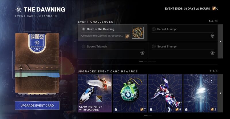 How to Complete Destiny 2 Dawning 2023 Guide
