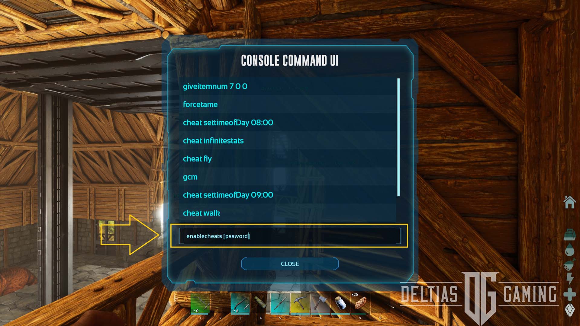 How to Enable Admin and Cheats in ARK Survival Ascended