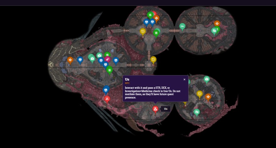 Us Prologue Location - Baldur's Gate 3