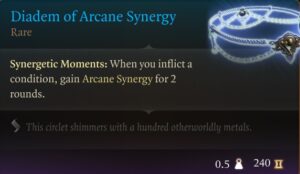 Diadem Of Arcane Synergy Baldur S Gate 3 BG3 Deltia S Gaming   Diadem Of Arcane Synergy Baldurs Gate 3 BG3 300x174 