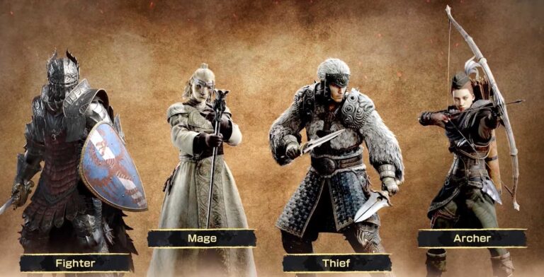 Dragon's Dogma II Four Starting Vocations Classes