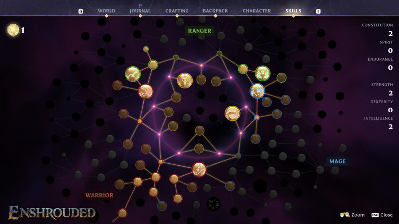 Enshrouded Combat - Skill Tree - Deltia's Gaming