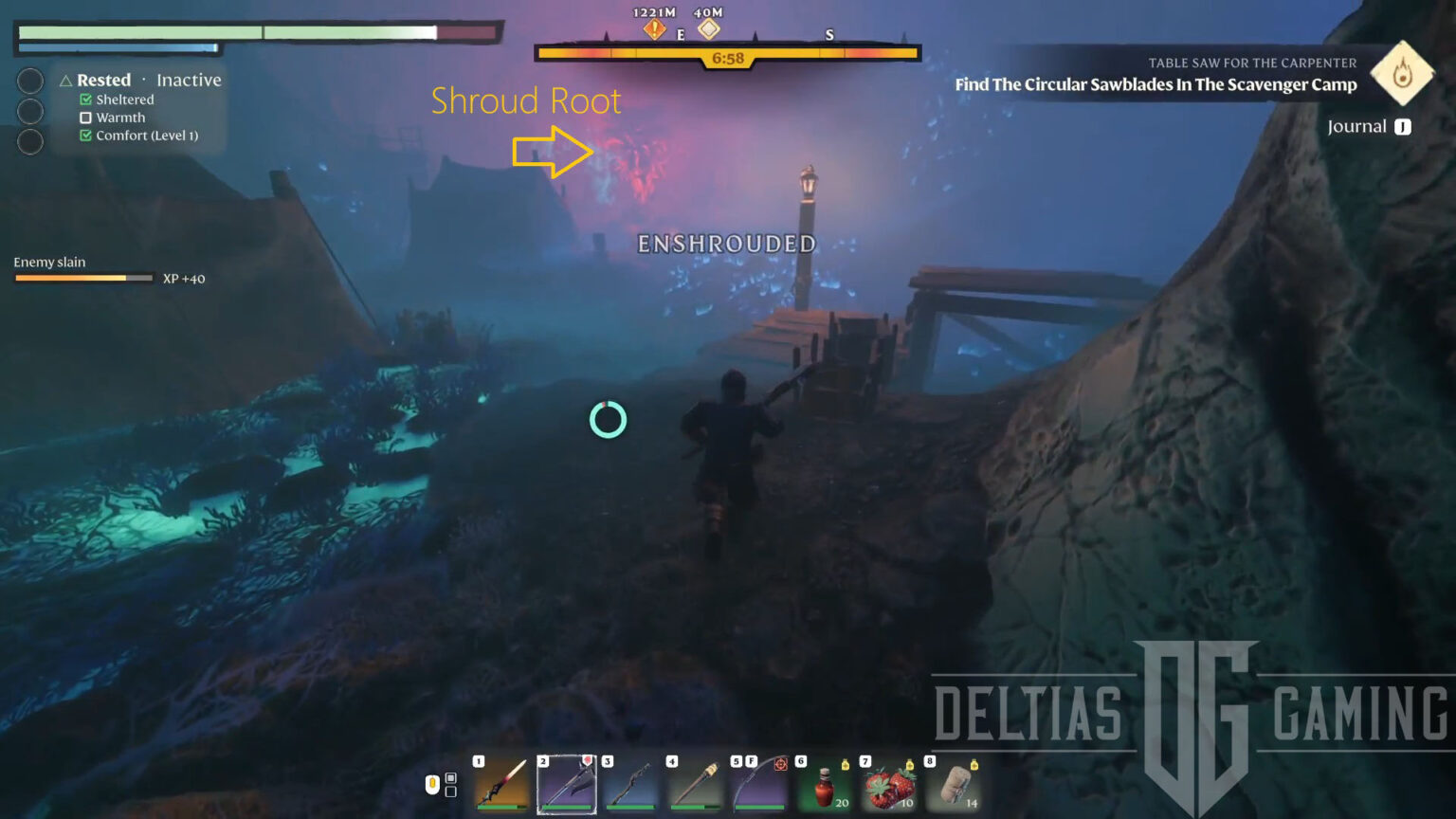 Enshrouded Find the Shroud root cave - Deltia's Gaming