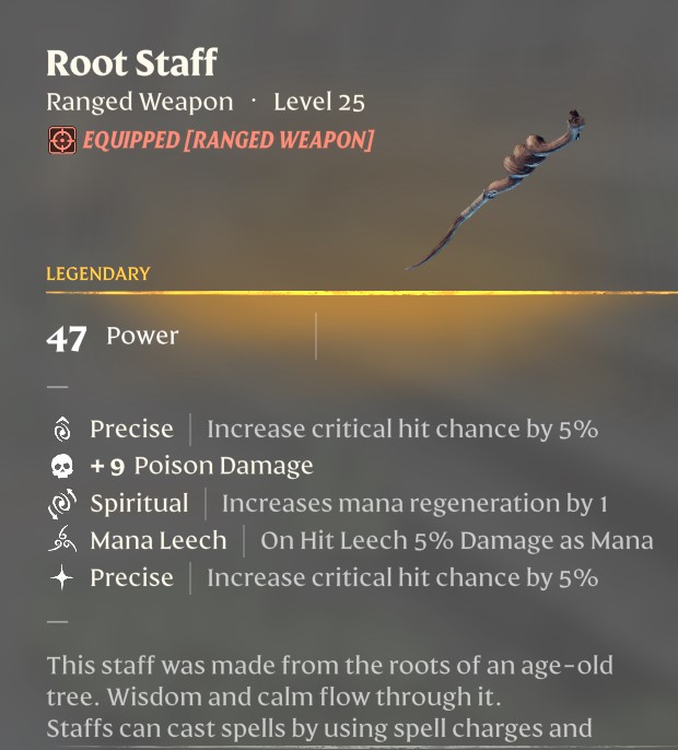 Root Staff Enshrouded Game