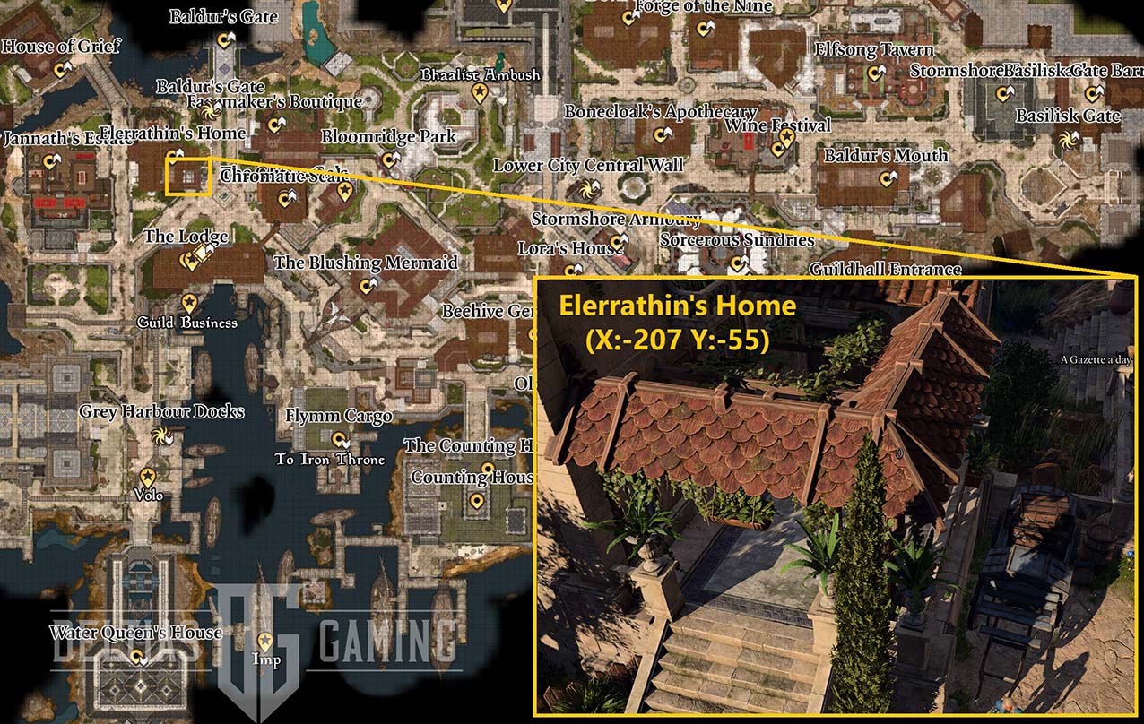 How to Get Staff of the Ram and Khalid's Gift and Belm in Baldur's Gate 3 - Map Location
