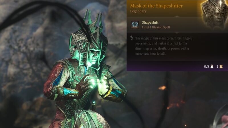 Baldur's Gate 3: Best Legendary Armour - Ranked and Where to Find Mask Of The Shapeshifter