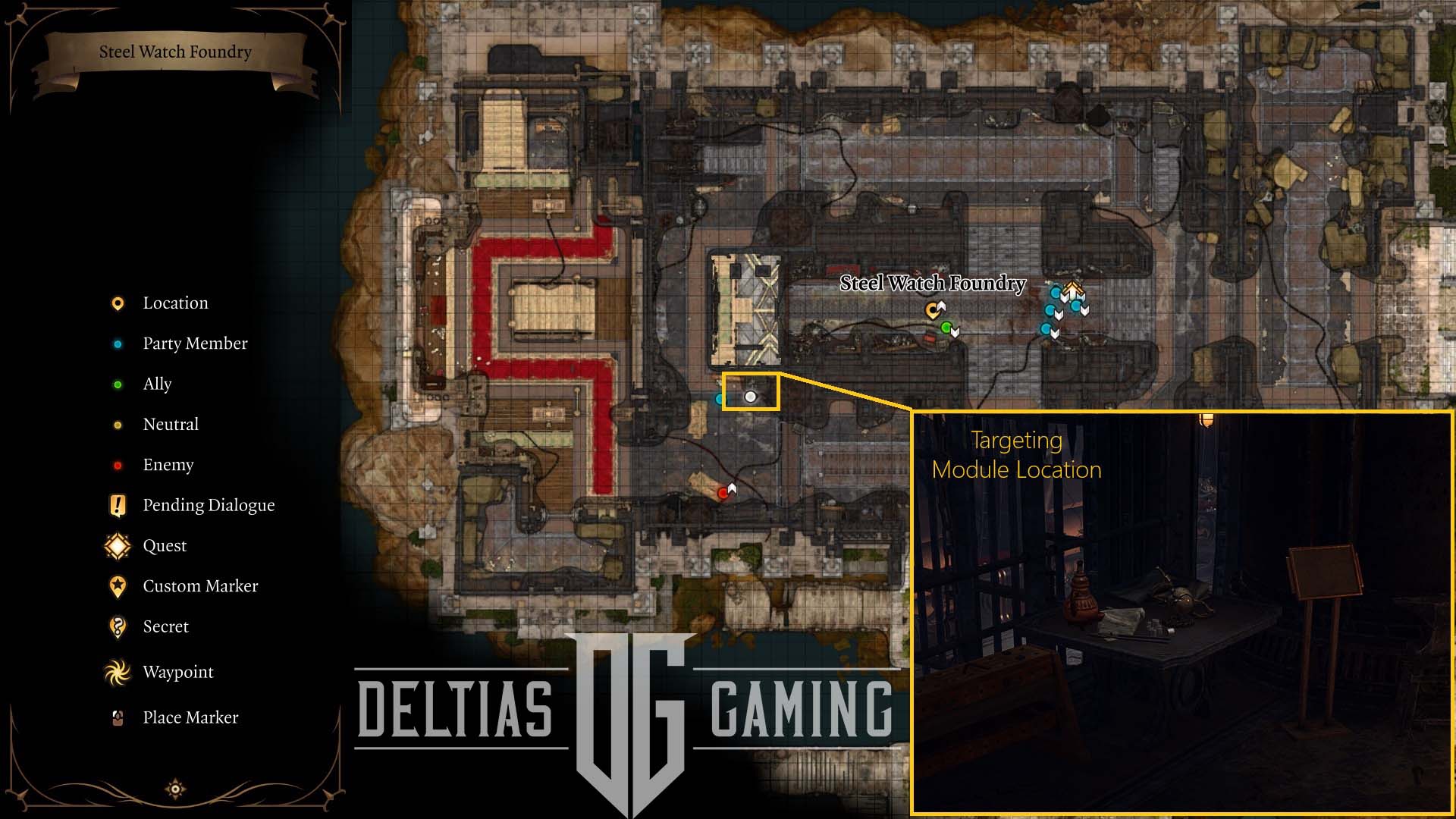 Targeting Module Location - Hellfire Engine Crossbow - Baldur's Gate 3