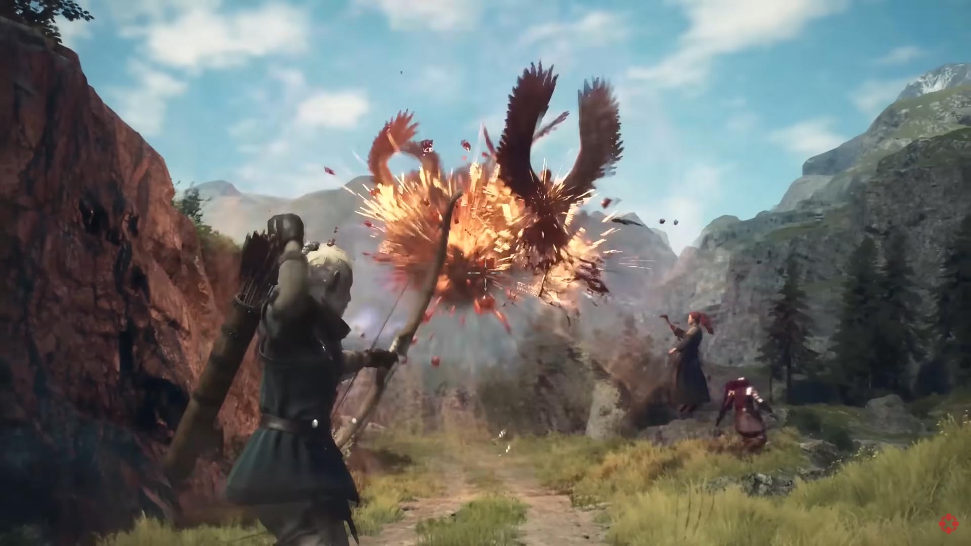 Dragon's Dogma 2 Archer preview from IGN trailer