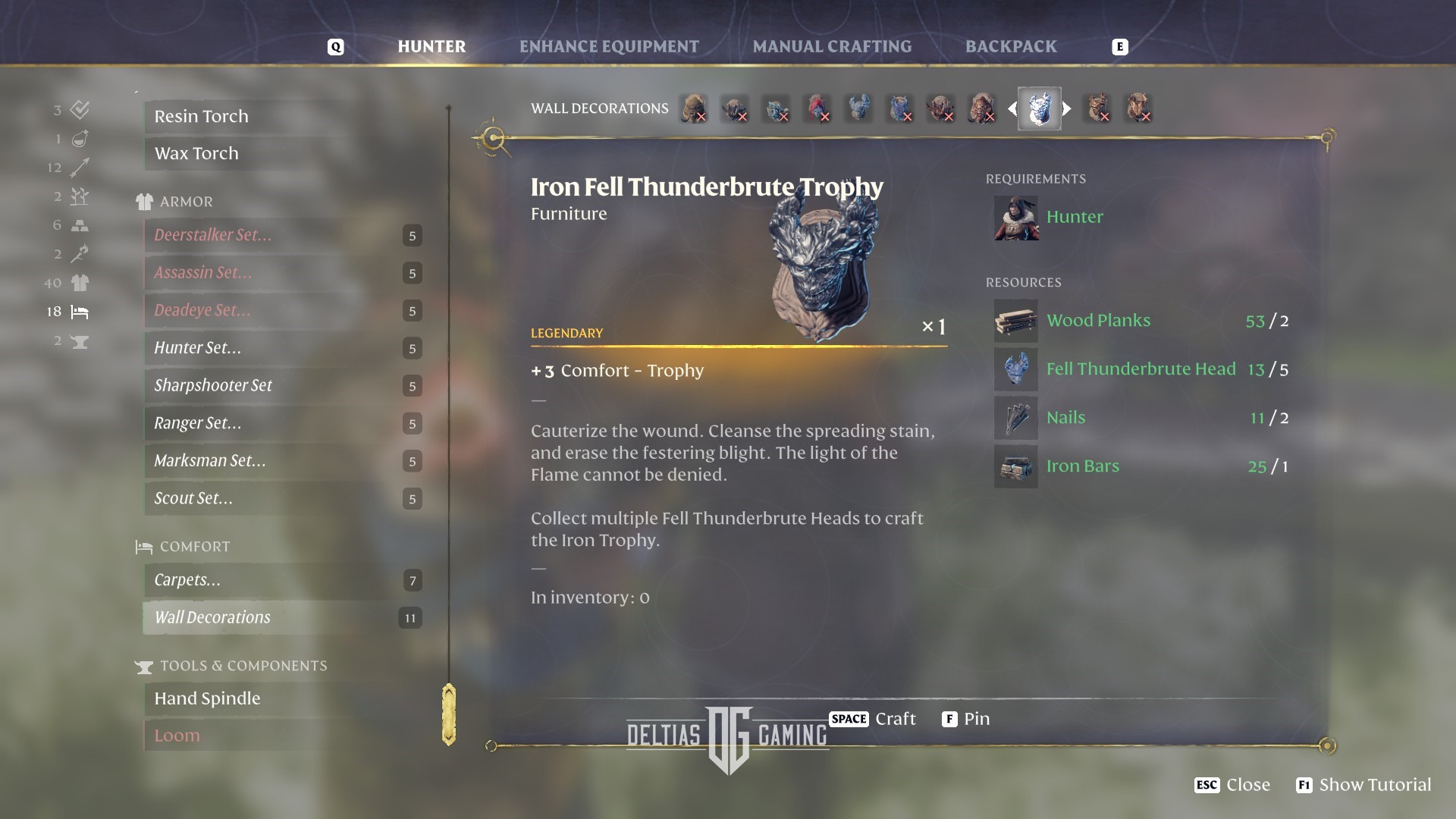 Enshrouded Iron Fell Thunderbrute Trophy