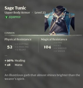 Sage Tunic in Enshrouded Game
