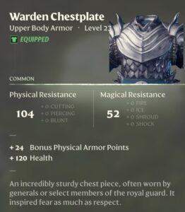 Warden Armor in Enshrouded