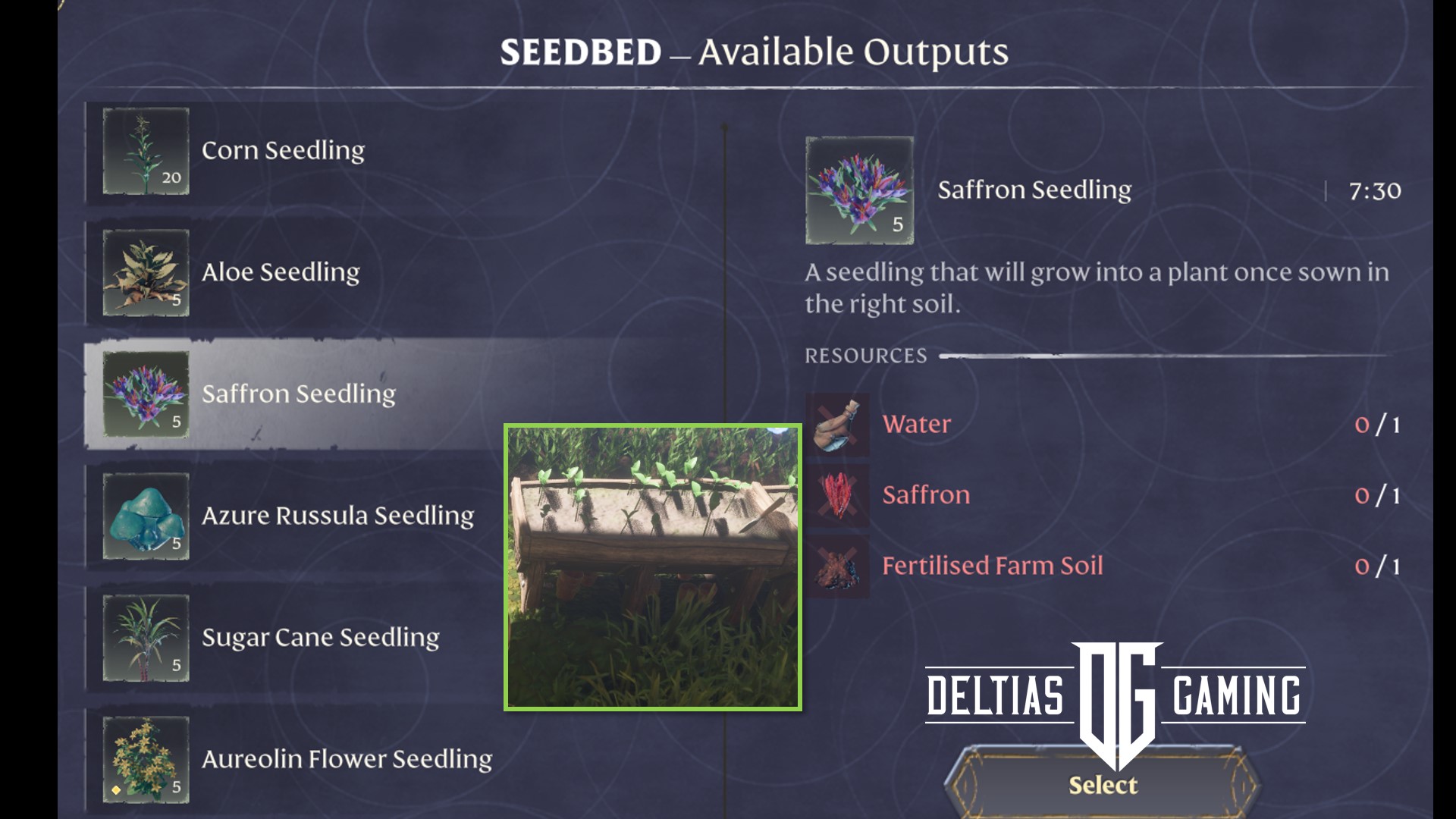 Growing Saffron in Enshrouded