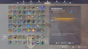 Legendary weapon – Shroud Weaver in Enshrouded