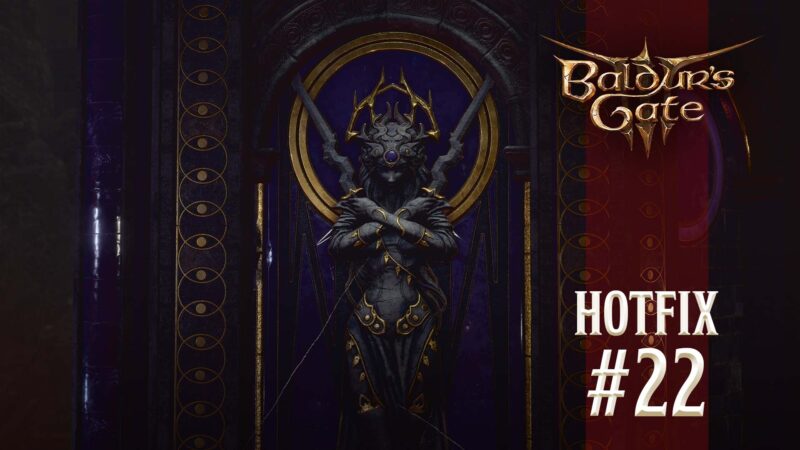 Baldur's Gate 3 Hotfix 22