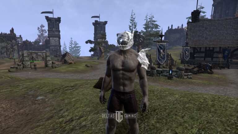 Character Wearing the The Blind Set in ESO - Monster Set Explained with How to Get Instructions