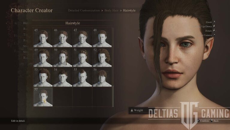 Dragon's Dogma 2 - Hair styles options