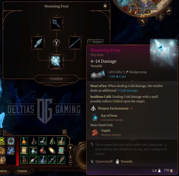 How to Get Mourning Frost in Baldur’s Gate 3 - All pieces combined