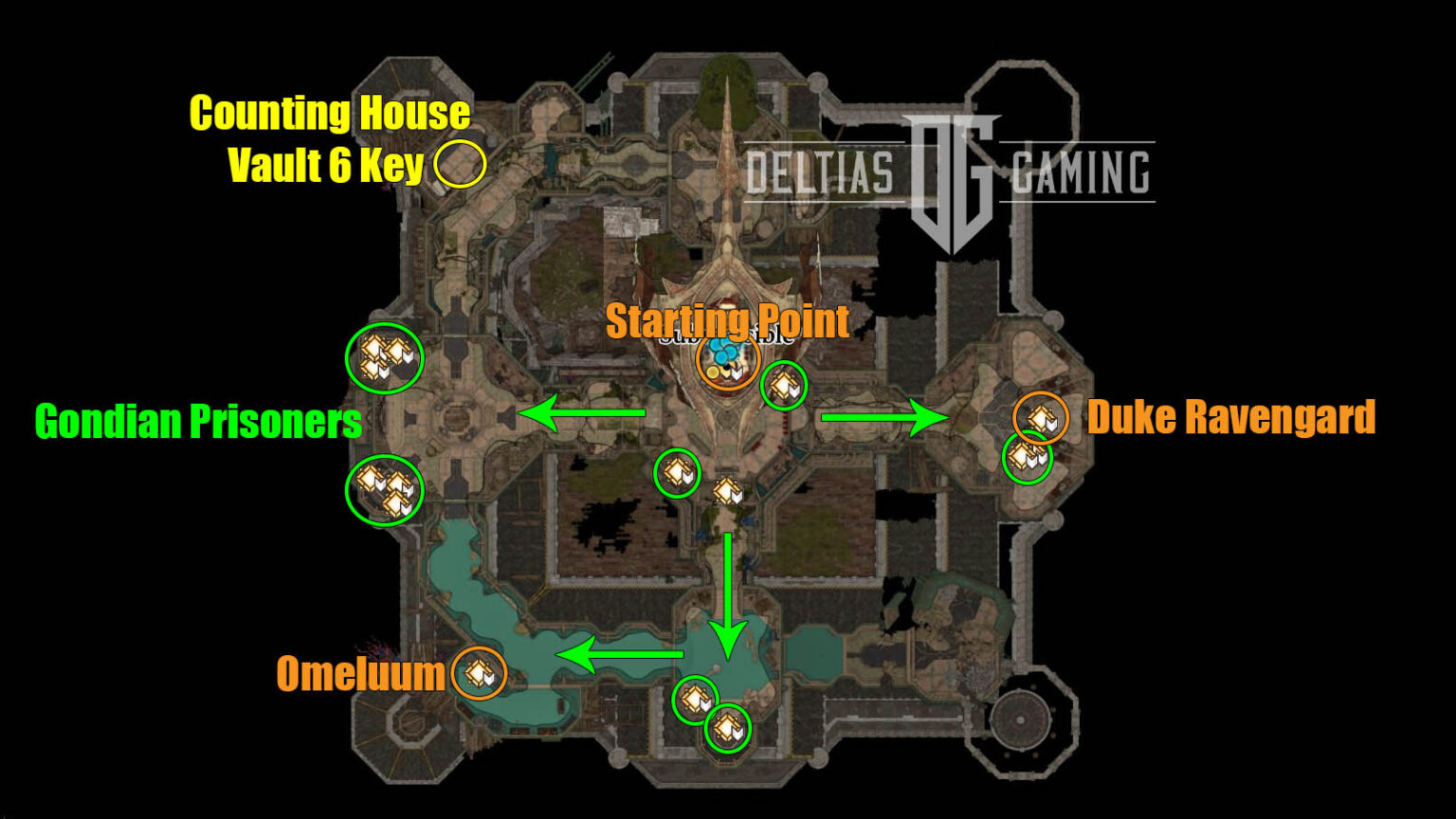 Should You Save Duke Ravengard In Baldur S Gate 3 Deltia S Gaming   Baldurs Gate 3 Iron Throne Location Map Duke Ravengard Omeluum Gondian Prisoners 1536x864 