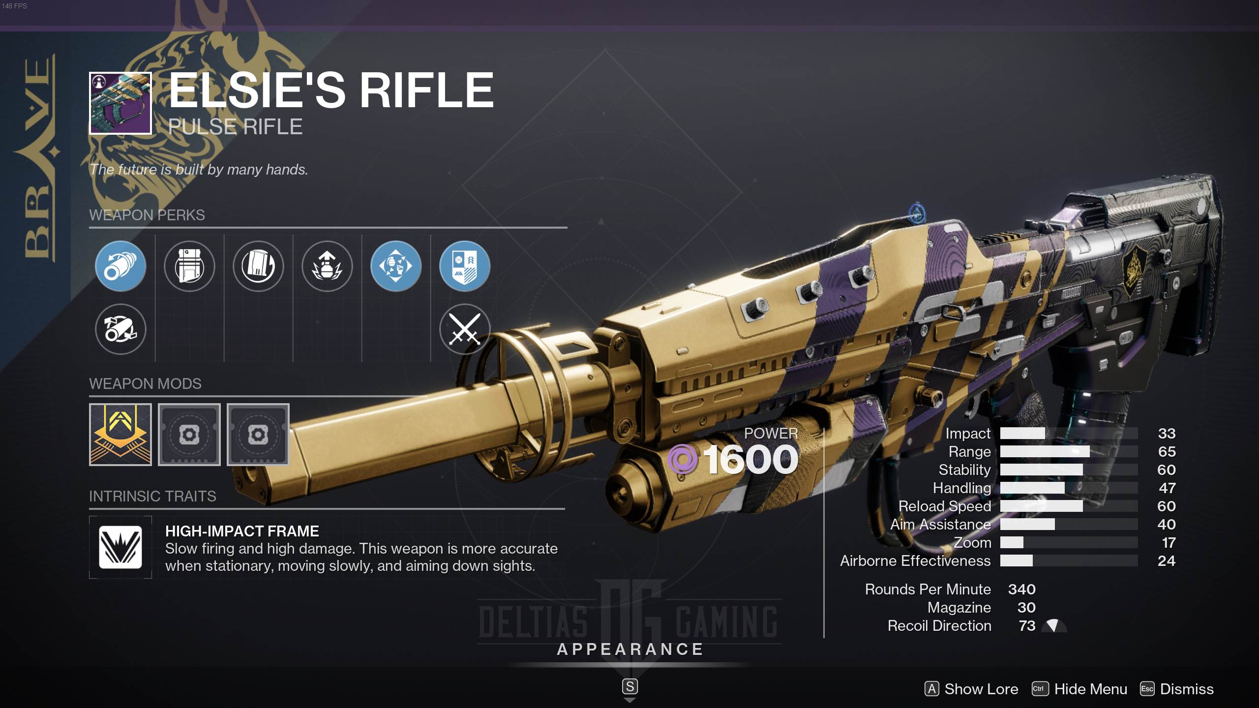 Destiny 2 Elsie's Rifle God Roll and How to Get
