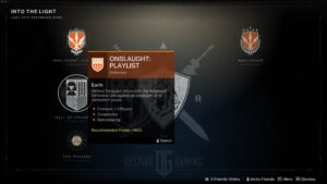 D2 Onslaught Activity