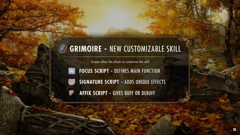 All Scribing Grimoires and Scripts for the Elder Scrolls Online - ESO