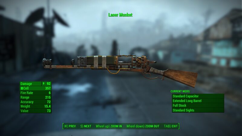 Fallout 4 Laser Musket Weapon - Deltia's Gaming