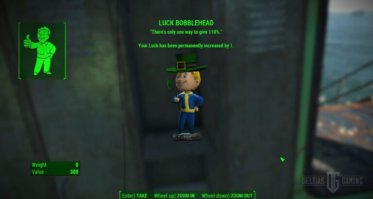 Luck Bobblehead Fallout 4 Deltias Gaming