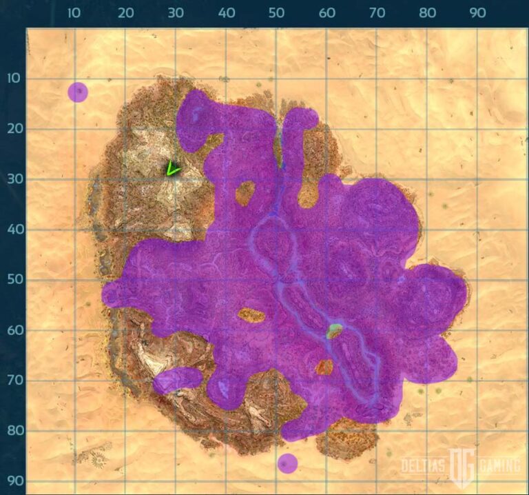 Ark Survival Ascended - Morellatops Spawn Location Map on Scorched ...