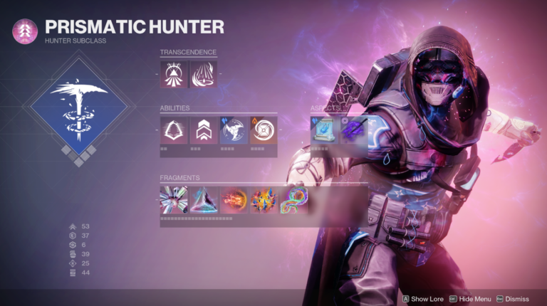 Destiny 2: All Hunter Prismatic Subclass Abilities