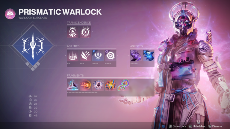 Destiny 2 Prismatic Warlock PVE Build