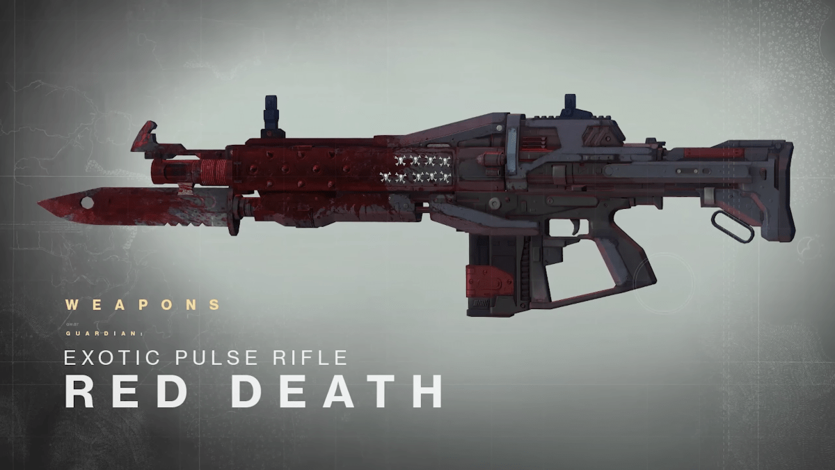 Destiny 2 — Последняя форма — Красная смерть — Экзотическая импульсная винтовка