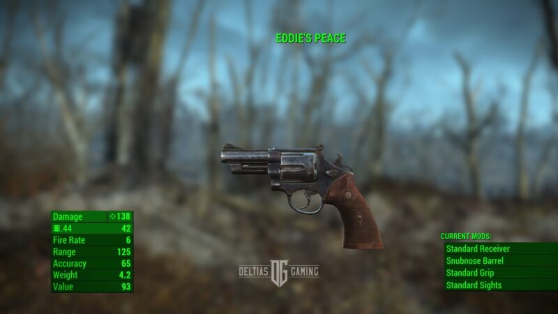 Eddie's Peace Pistol - Fallout 4