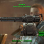 Fallout 4 Ashmaker stats tooltip