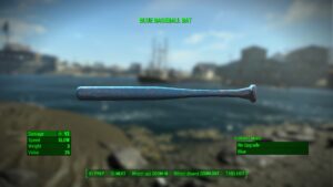 Fallout 4 Baseball Bat Melee Weapon