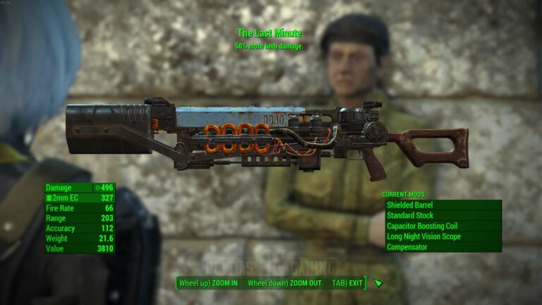 Fallout 4 How to Get the Last Minute