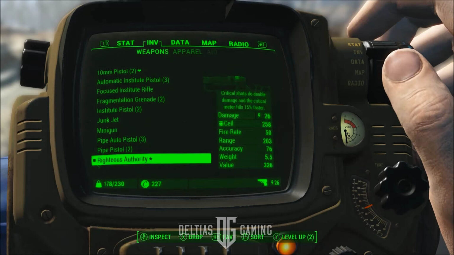 Fallout 4: How to Get Righteous Authority - Deltia's Gaming