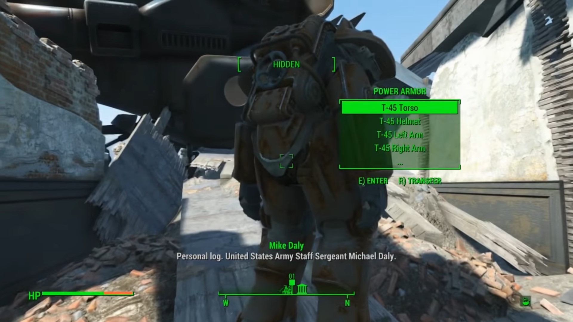Как получить силовой доспех Т-45 в Fallout 4
