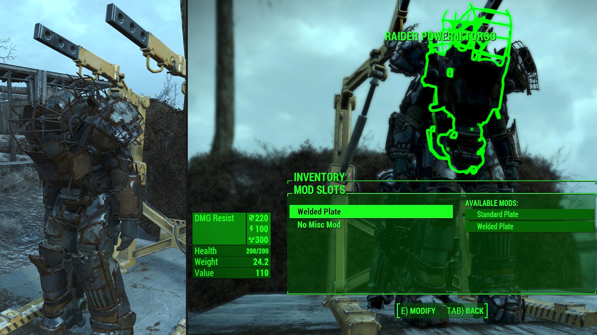 Силовой доспех Рейдера - Fallout 4