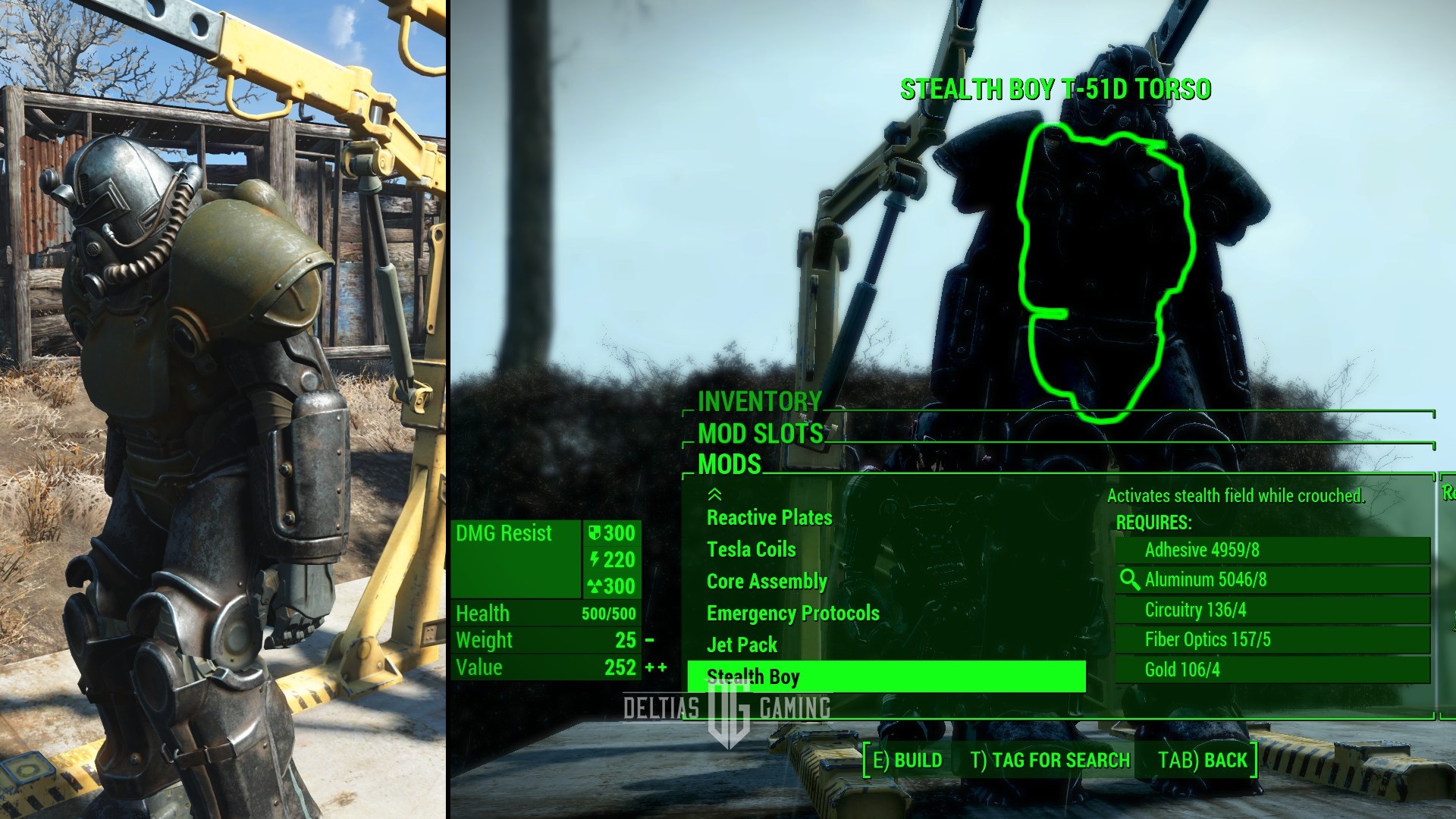 Силовой доспех Т-51 - Fallout 4