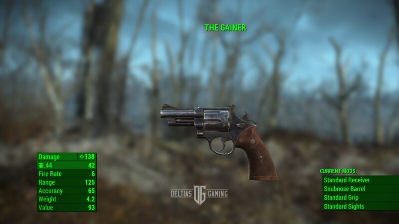 The Gainer Pistol - Fallout 4