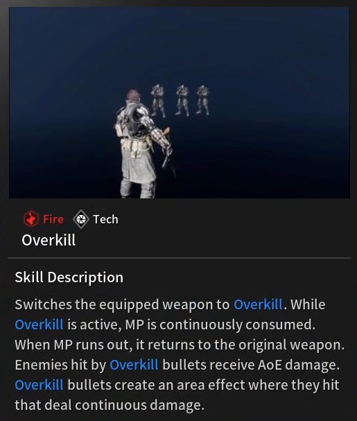 Overkill - Lepic Skill The First Descendant