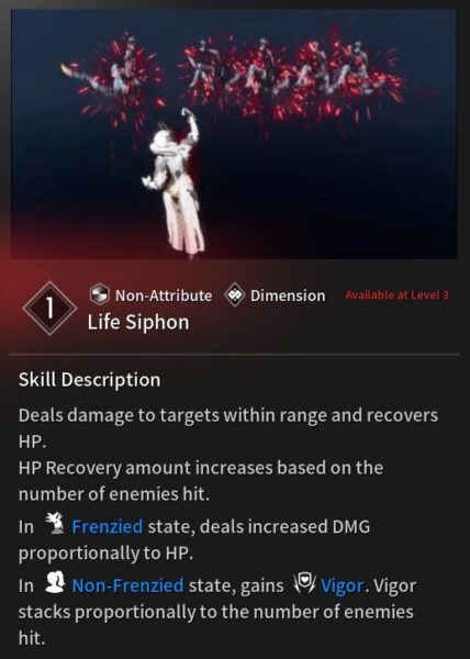 Life Siphon - Ultimate Gley Skill The First Descendant