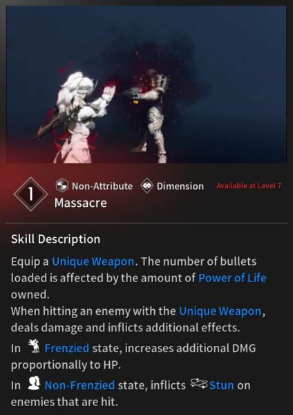 Massacre - Ultimate Gley Skill The First Descendant