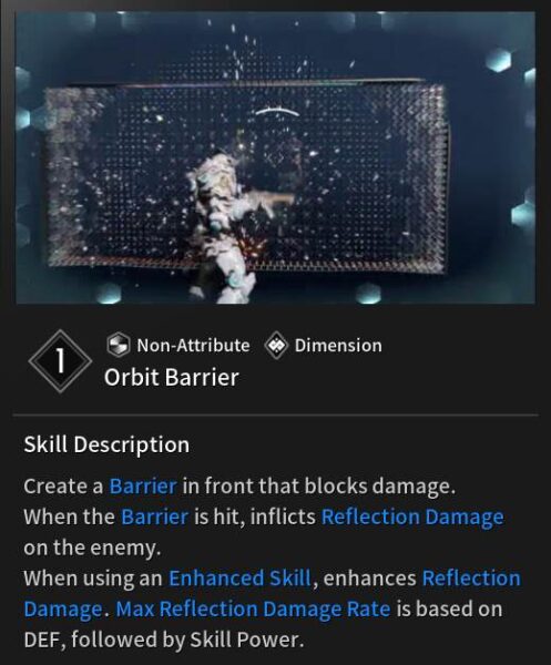 Orbit Barrier - Ultimate Ajax Skill The First Descendant