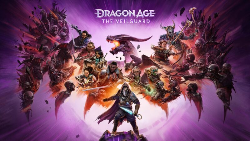 Dragon Age: The Veilguard cover art.