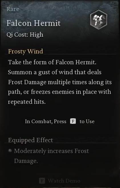 Falcon Hermit Spirit - Black Myth Wukong